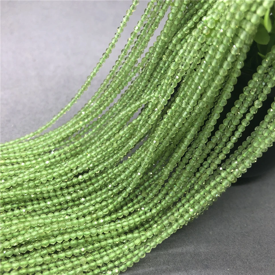 Peridot Small Beads Natural Loose Stone Faceted Cut Shining DIY Gem | Украшения и аксессуары