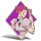 Эмалированная металлическая брошь Hunter X Hunter Hisoka Magician Grim Reaper