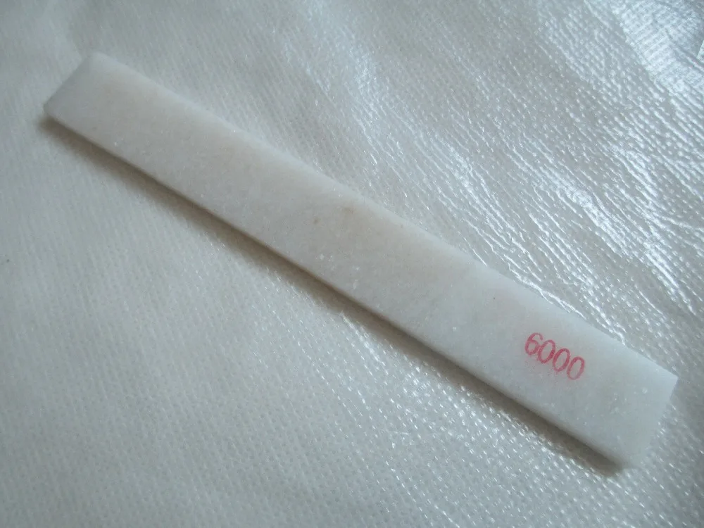 

Super Sharpening White agate oil stone Whetstone 6000# for Knife Angle Guide