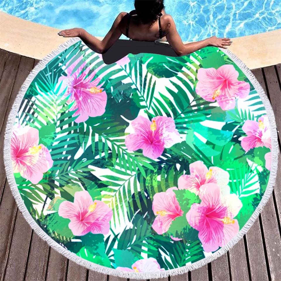 Тропический цветок Пальмовые Листья джунгли лист гибискуса райская птица