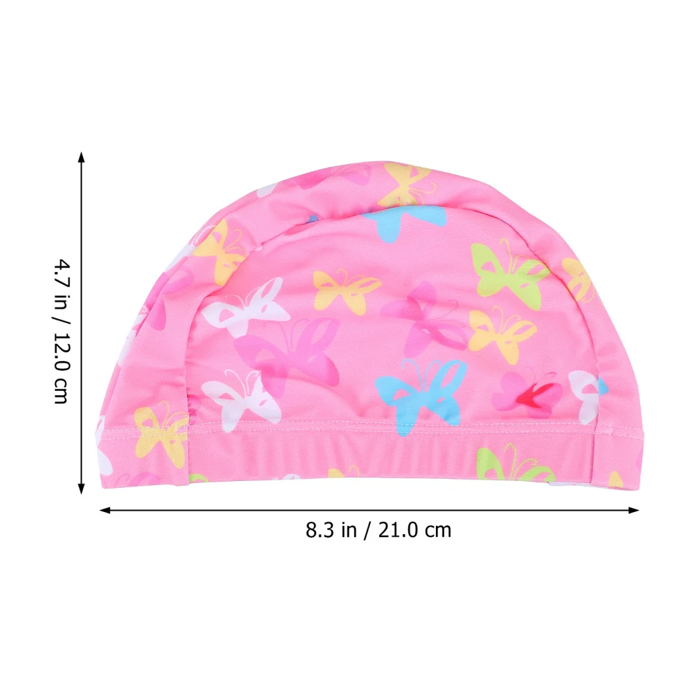 

1 Pc Waterproof Swimming Cap Children Swim Hat Bathing Cap Swimming Accessory