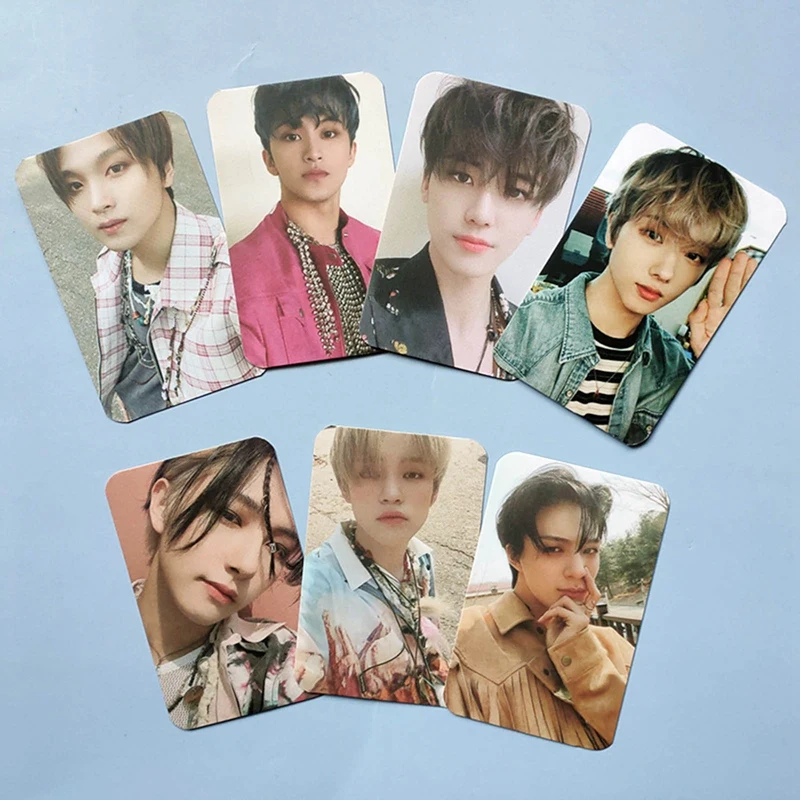 7 шт./компл. Kpop групповый альбом Фотокарточка с горячим соусом ломо-карточка