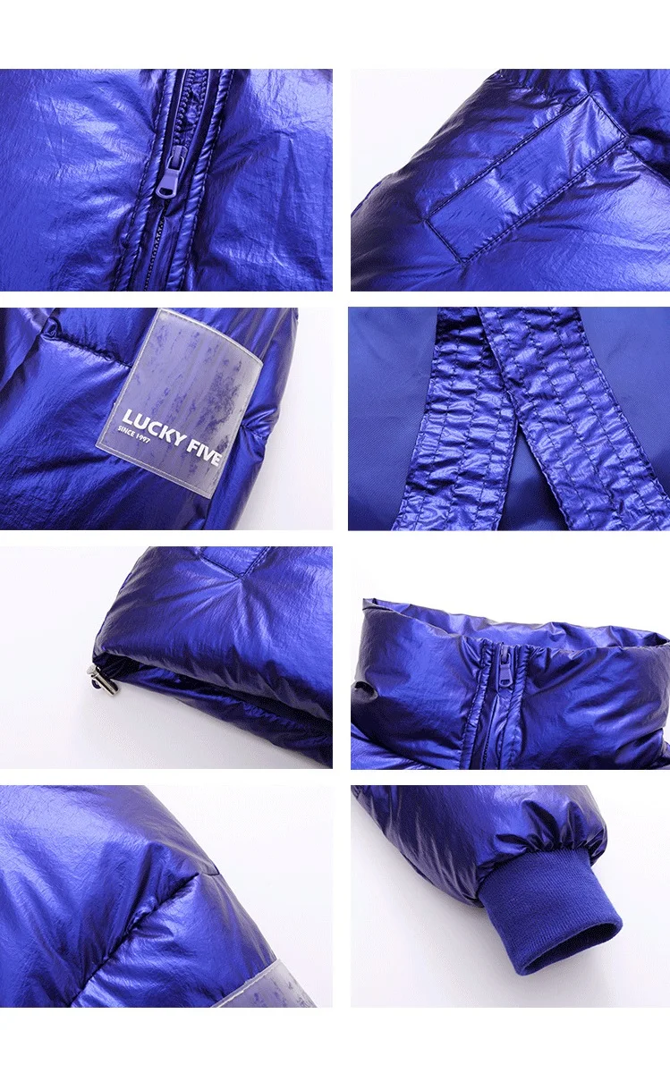 

New Style Down Coat For Children Standing Collar Children's Down Coat