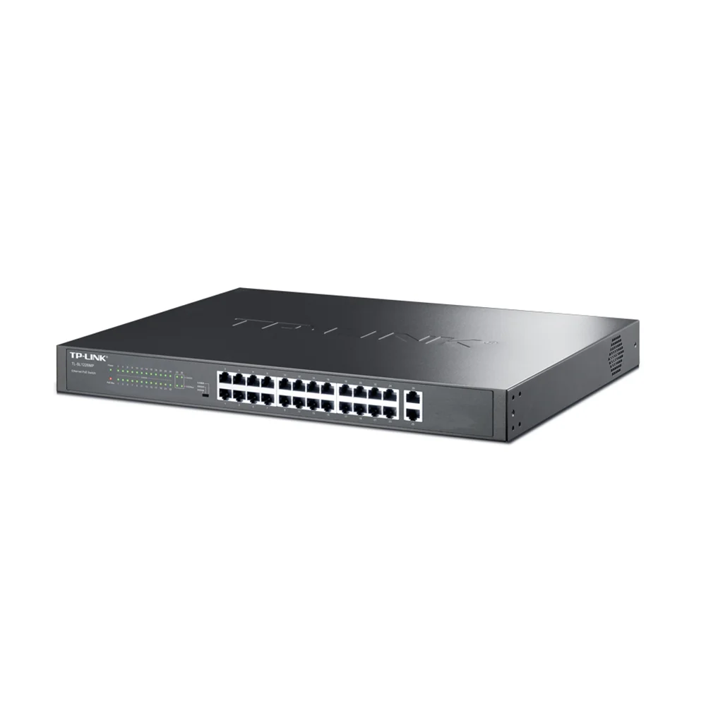 TP LINK 24 портовая сеть PoE переключатель поэ двойная Gigabit Uplink AP камера