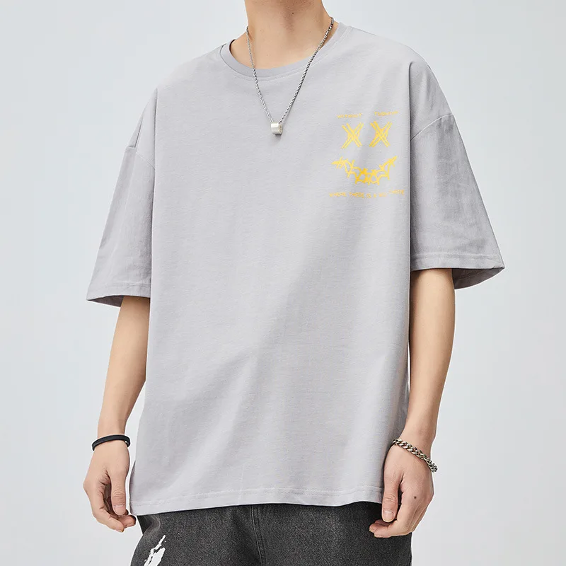 

5 color original youpin mijia cotton wild short-sleeved T-shirt simple wild skin-friendly men's summer short-sleeved smart home