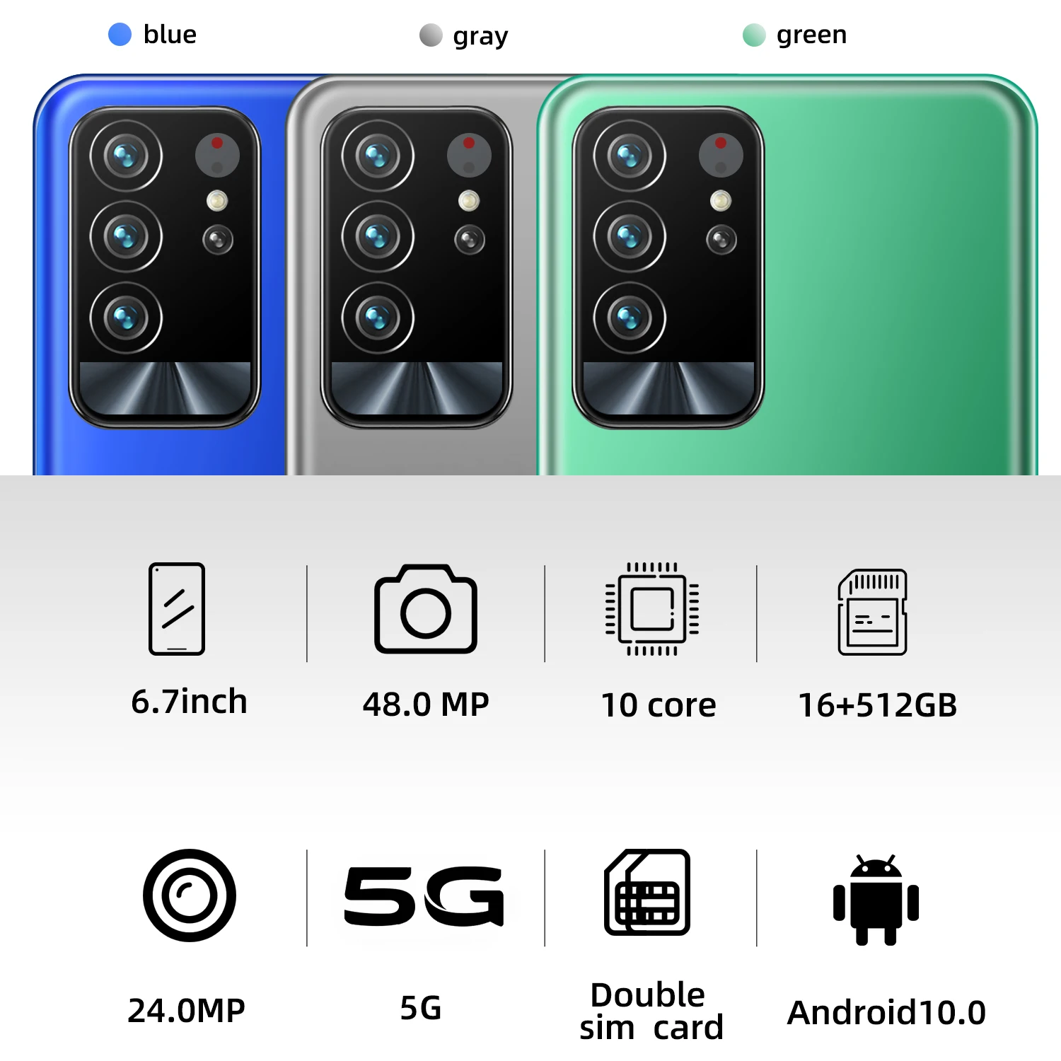 

News X3 Pro, 6,7 , Android, 16 , 512