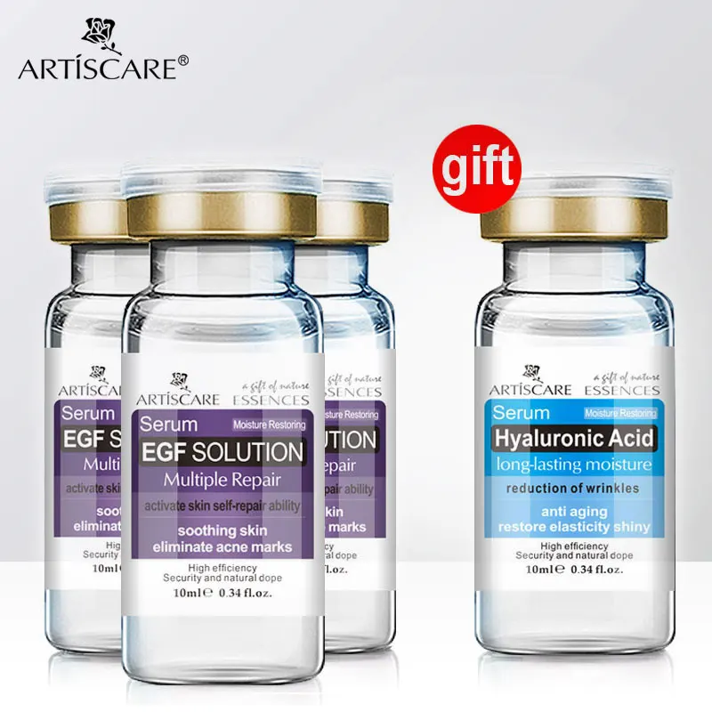 Купить 3 получить 1 подарок ARTISCARE ЭФР сыворотка лечение акне угрей уход за кожей