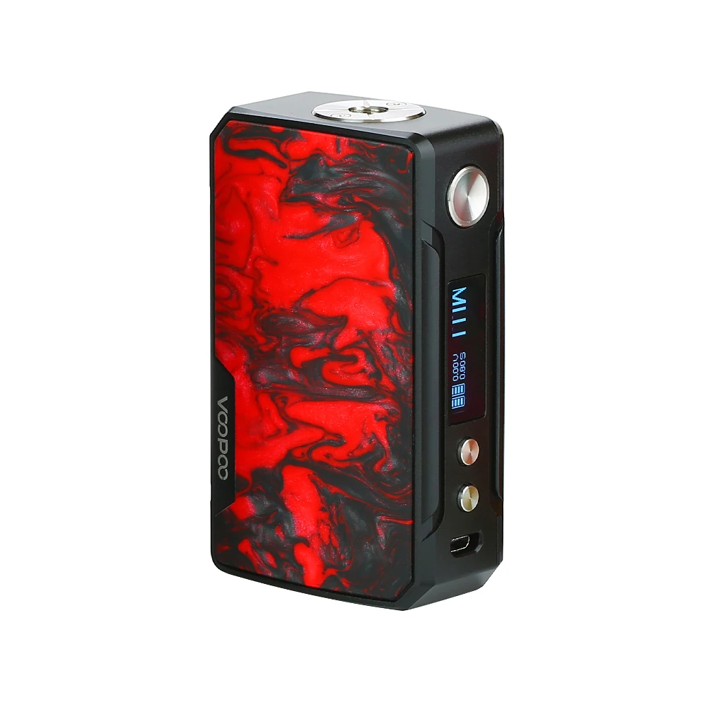 B Scarlet Mod Voopoo Drag 2 TC комплект W/177 Вт Voopoo Drag 2 Коробка мод и 5 мл Uforce T2 SubOhm танк электронная сигарета испаритель Vape комплект - Цвет: B Scarlet Mod