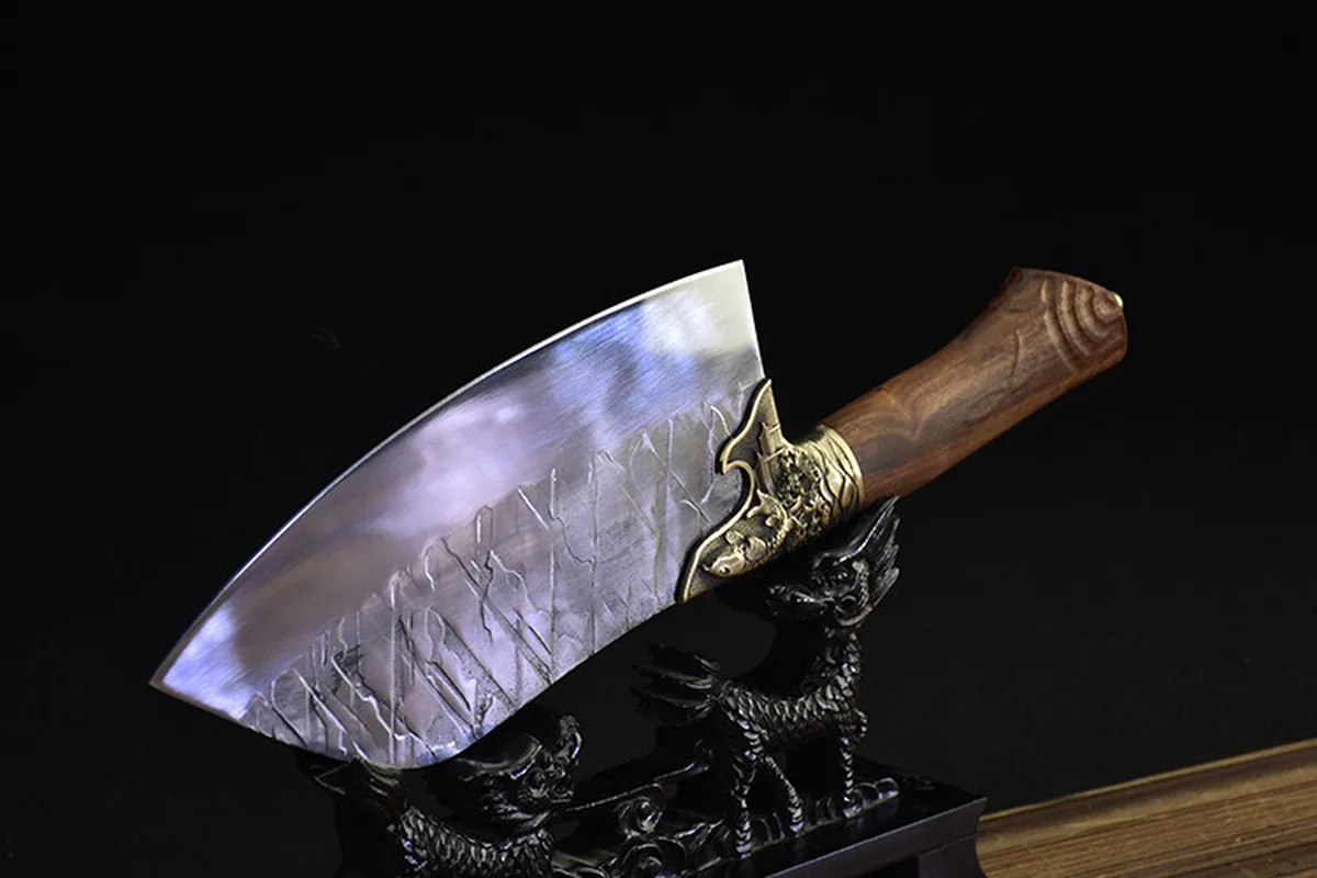 

Cook Kitchen Chef Knives Set Fixed Blade Meat Knife Handmade Sharp Cleaver Vegetable Cutter Cooking Tools Accessories