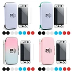 Переносной чехол для игровой консоли Nintendo Switch OLED и Switch, портативный дорожный Чехол, защитный жесткий чехол с отделением для карт