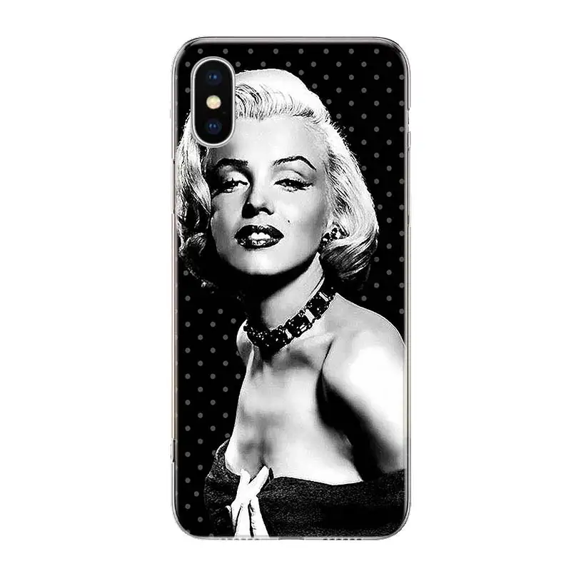 Чехол для телефона с изображением девушки Мэрилин Монро iPhone 13 12 11 Pro Max 6X8 6S 7 Plus XS XR