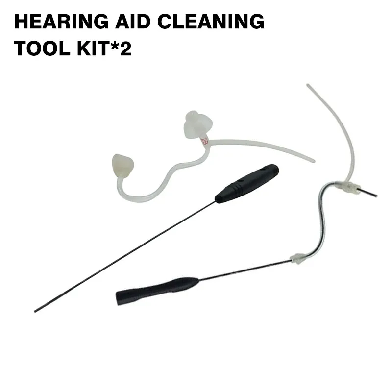 Набор инструментов для чистки 2 шт. восковой очиститель слухового аппарата