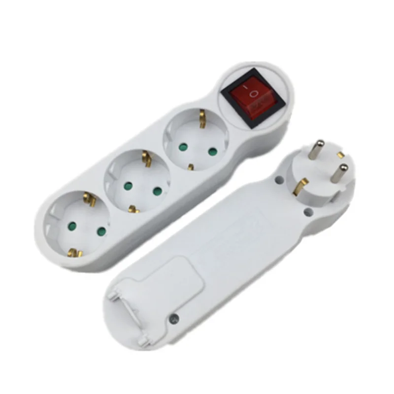 Прямая поставка и оптовая продажа 16А Европейский тип штепсельная Вилка для