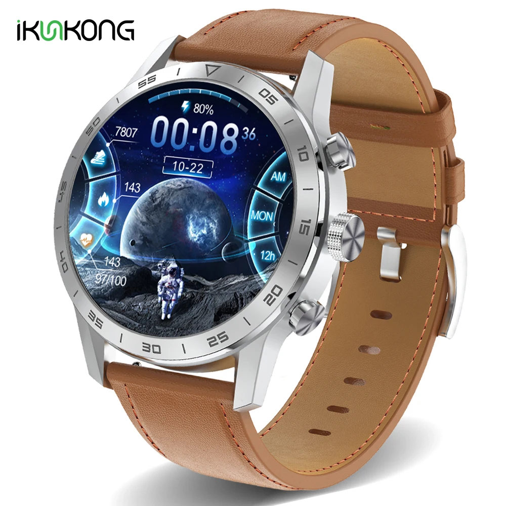 

2021 Wireless Charging Sport Smart Watches IP68 Waterproof Heart rate Smartwatch Mens Watches Fitness Bracelet For Android Apple
