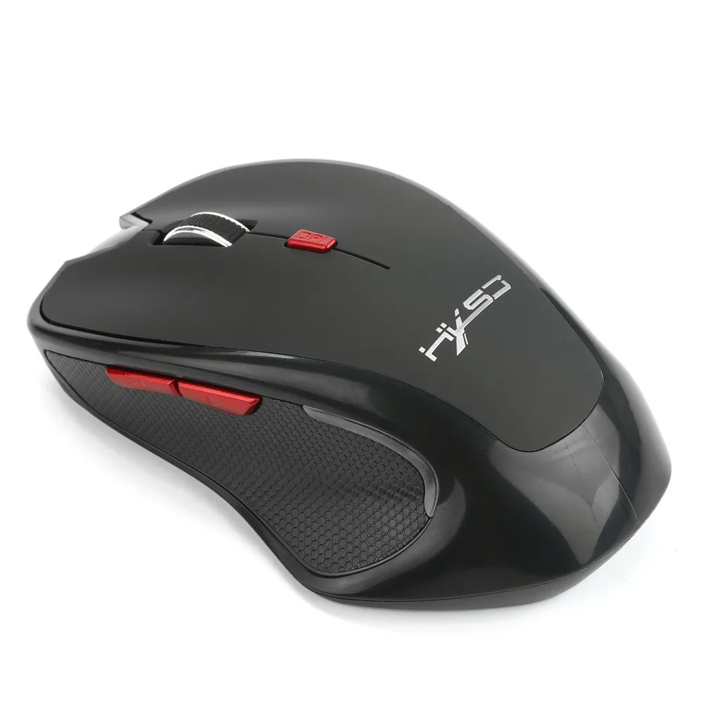 Беспроводная игровая мышь HXSJ T21 Bluetooth 2400 6D DPI эргономичная оптическая для ПК