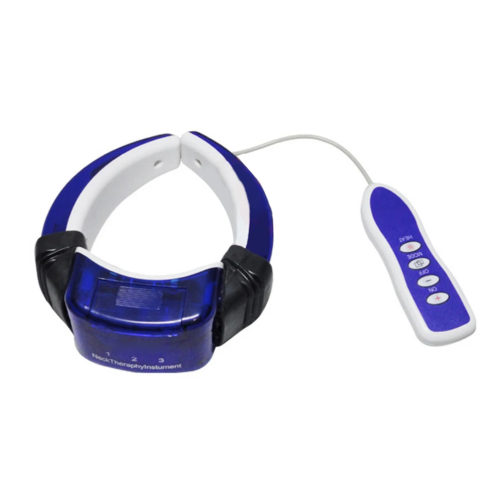 

Relaxation Pain Relief Tool Health Care Massager Instrument Pulse Heating Neck Cervical Vertebra Pain Relief