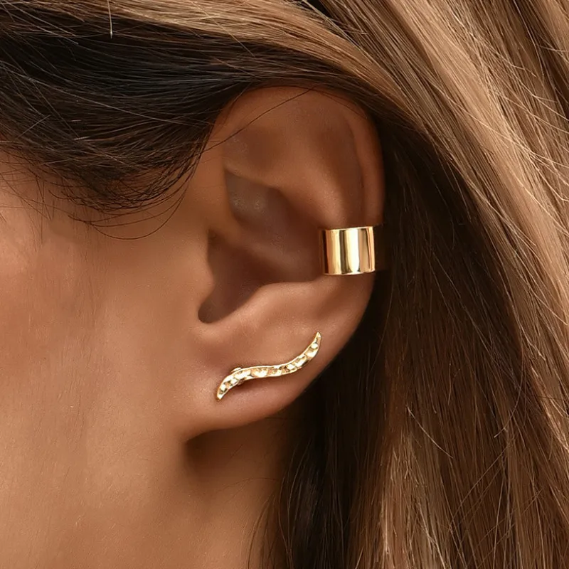 

2021 Statement Alloy Earrings Set for Women Luxury Jewlery Gift