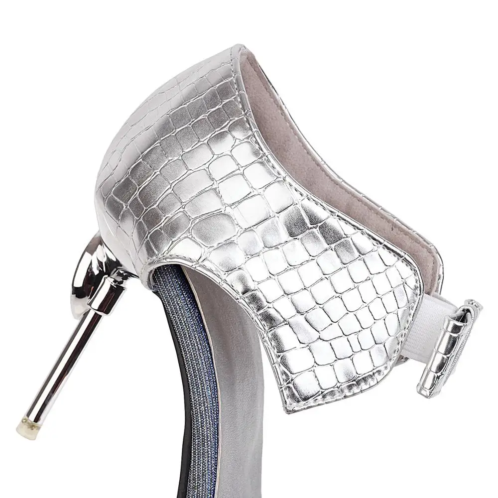 Женские туфли-лодочки на высоком каблуке Пикантные туфли с острым носком