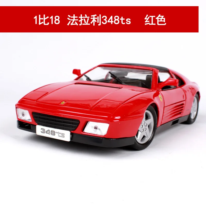 Модель Bburago 1:18 Металлический Игрушечный Автомобиль для коллекции F348 модель