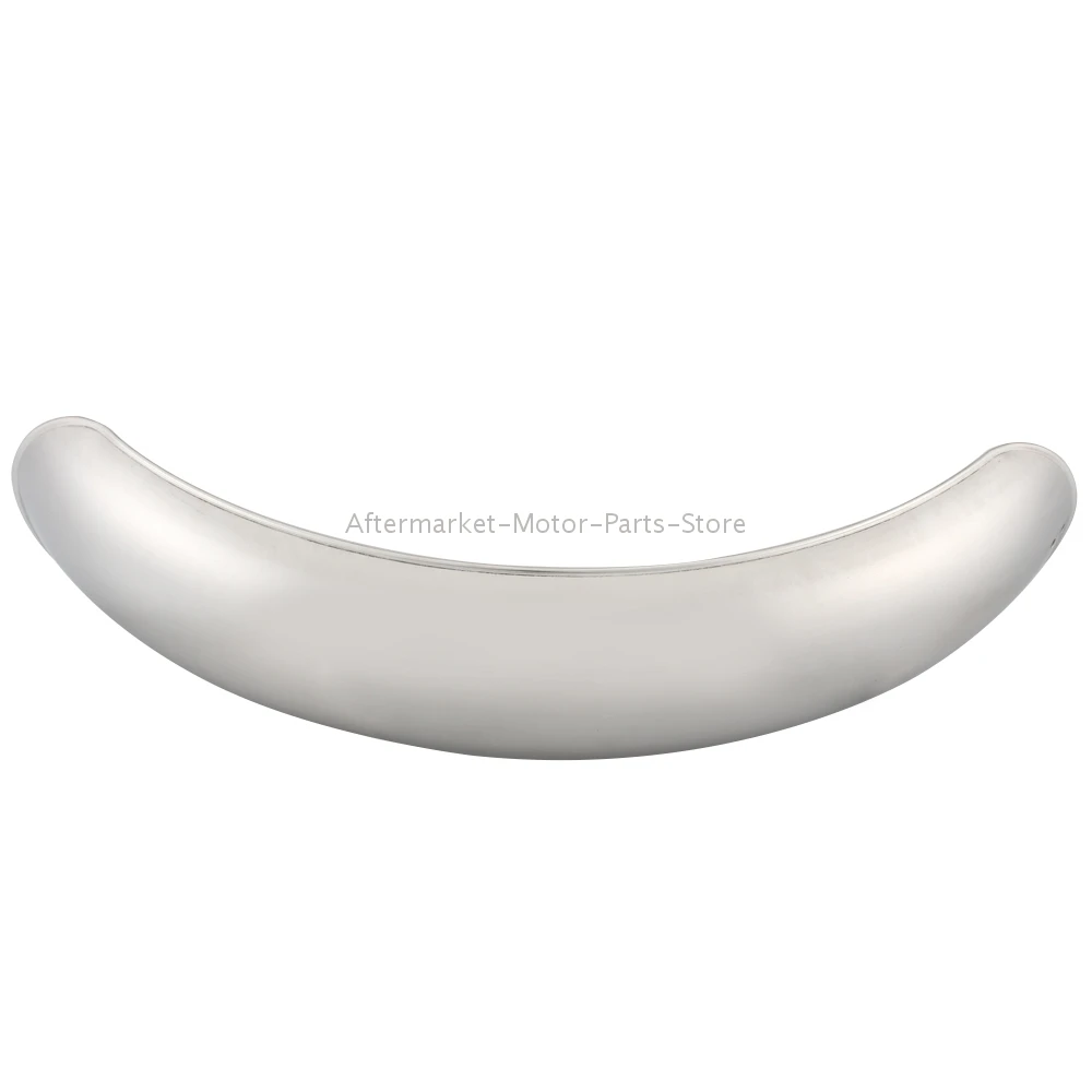 

1x Retro Rear Fender Mudguard Metal Polished silver For Harley Bobber Bratstyle Chopper Universal Motorcycle Frame Accessories