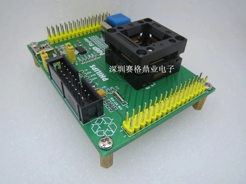 Оригинальное испытательное сиденье NXP IC LPC2138 LPC2129 программирование сгорания LPC2119