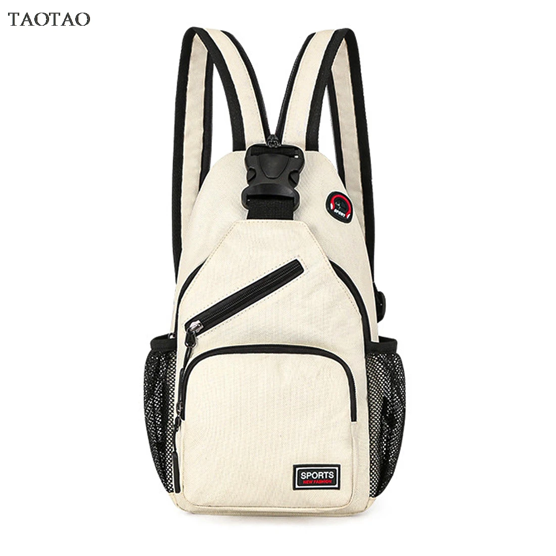 

2021Casual Women Small Backpack Girls Chest Bag with Earphone Hole Travel Packet Solid SMulti-Functional Rucksacks Mochila Mujer