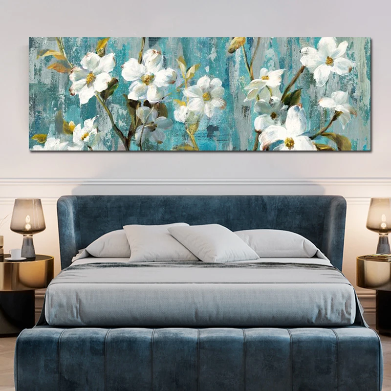 Hd Печать лепестков цветов Масляные картины современная на холсте плакаты и