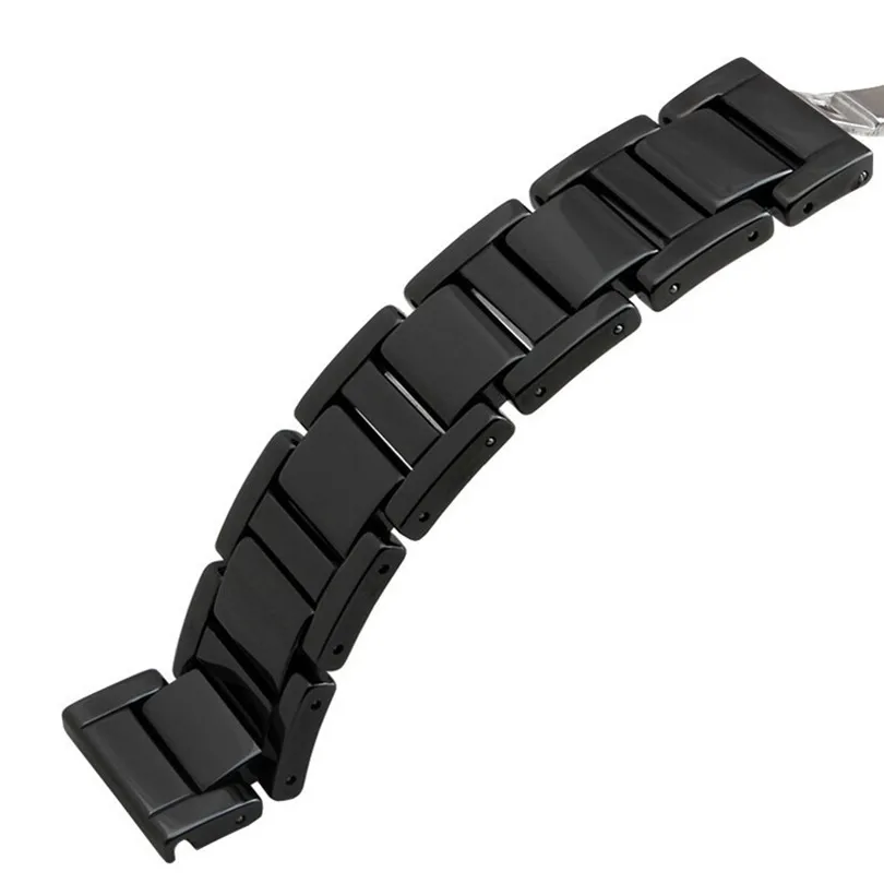 Ceramic Watchbands Watch Accessories 20 22mm For Samsung Galaxy 42 46mm Gear S3 Quick Release Band Strap Bracelet | Наручные часы