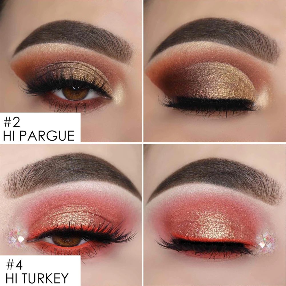 Палитра теней для век FOCALLURE 15 цветов легкая в использовании Мягкая матовая