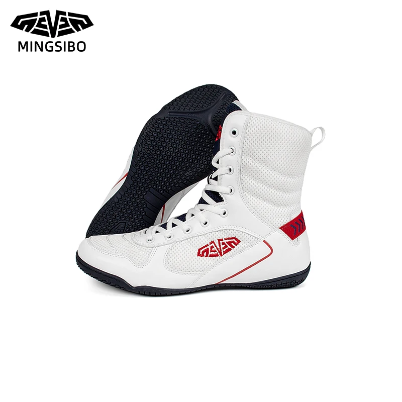 Кроссовки мужские дышащие сетчатые профессиональная обувь для борьбы легкие