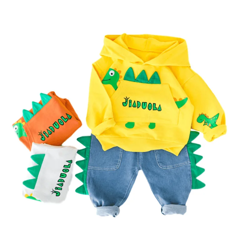Traje de beb&eacute; traje de primavera y oto&ntilde;o su&eacute;ter de los deportes de los ni&ntilde;os de dos piezas de ropa de oto&ntilde;o Ni&ntilde;o 1-2-3-4 a&ntilde;os, 5 ropa de beb&eacute;-3