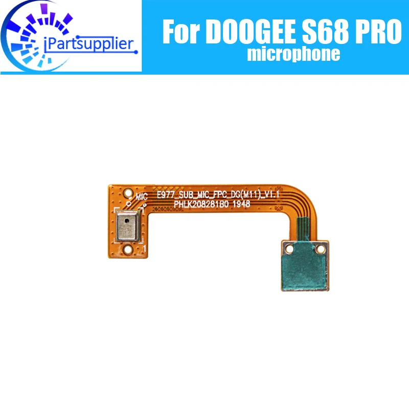 

DOOGEE S68 PRO микрофон 100% Новый оригинальный микрофон запасные аксессуары часть для мобильного телефона DOOGEE S68 PRO