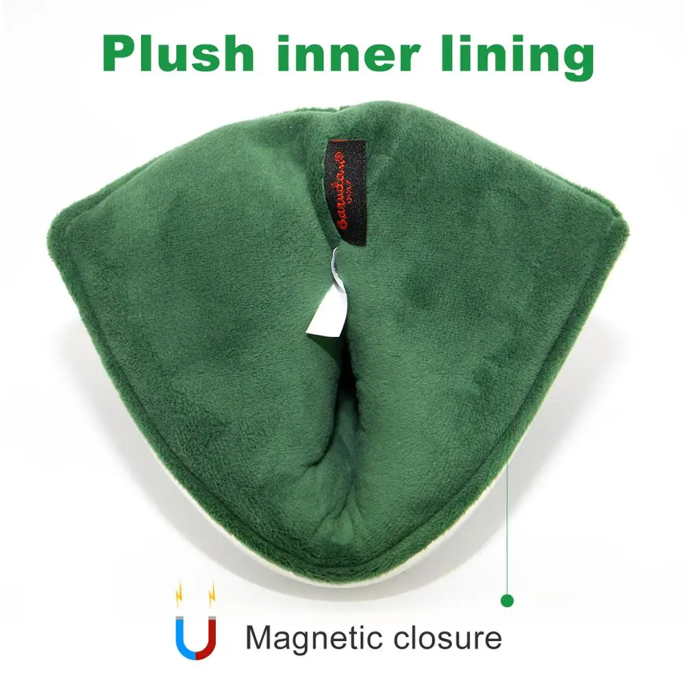 Чехол для клюшки гольфа чехлы клюшек из искусственной кожи с магнитным