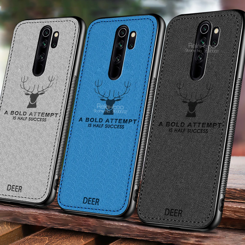 Тканевый чехол для xiaomi redmi note 8 pro мягкий силиконовый xiomi xaomi note8 8pro ударопрочный