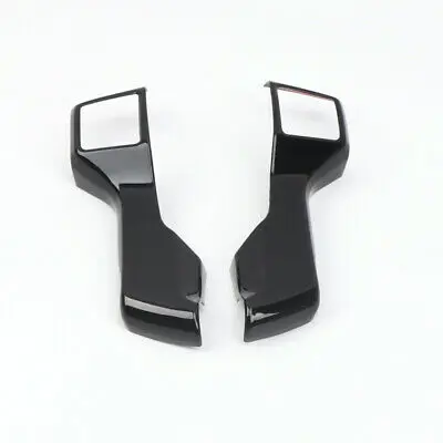 

Black Inner Steering Wheel Button Cover Trim 2pcs For Toyota 4Runner 2010 - 2013