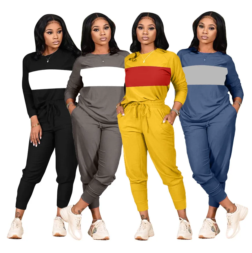 Костюмы для женщин осень комплект из двух предметов Повседневная одежда в стиле