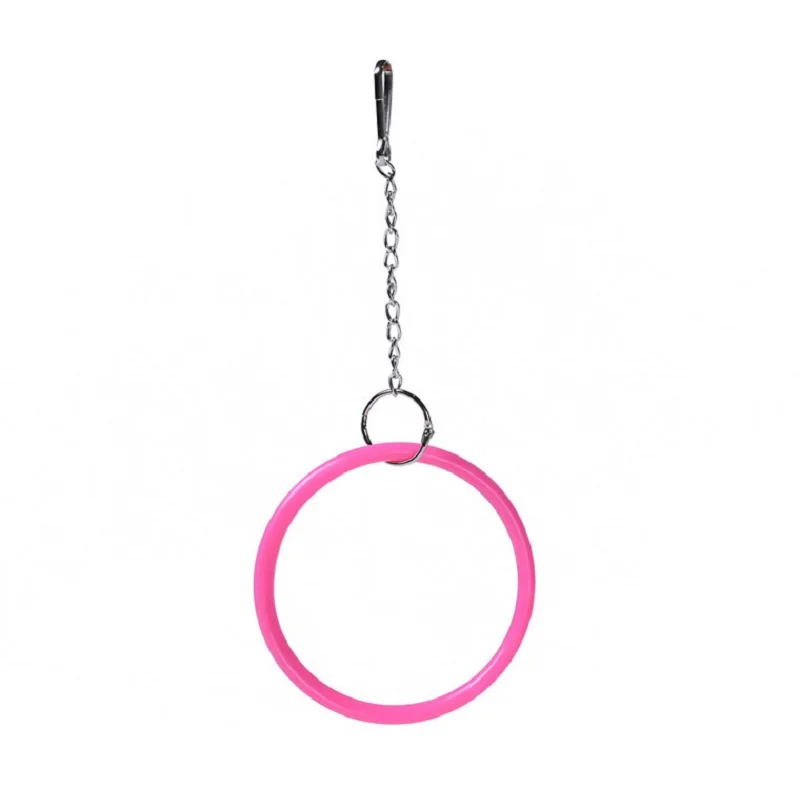 Игрушка попугай для домашних животных подставка птиц Подвесные качели кольца