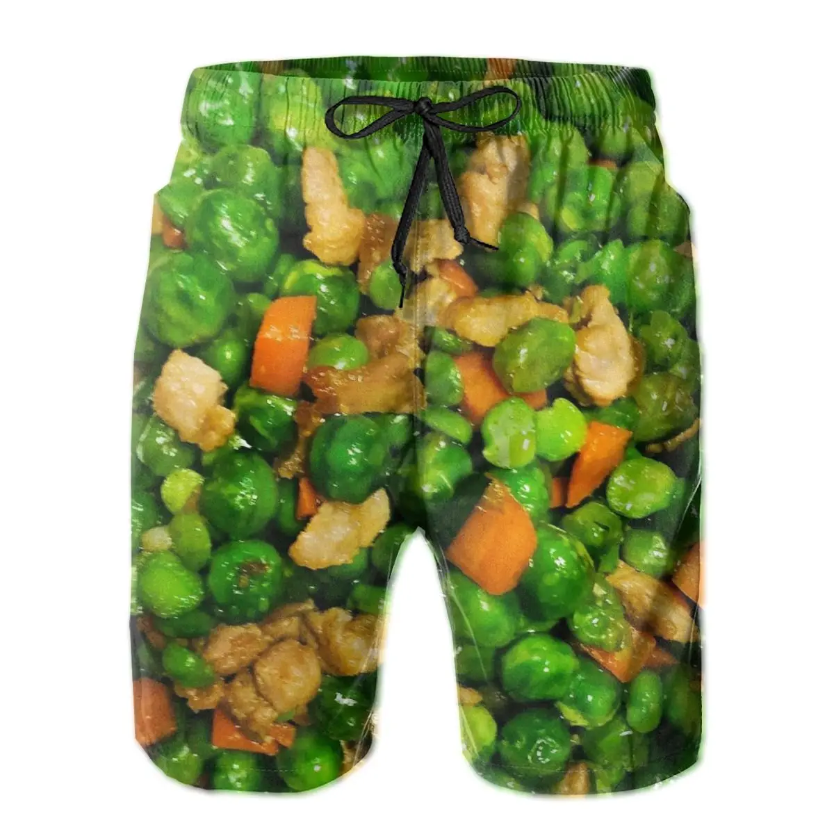 

running Stir Fried Pork With Beans Short Breathable Quick Dry Funny Sarcastic Male Shorts