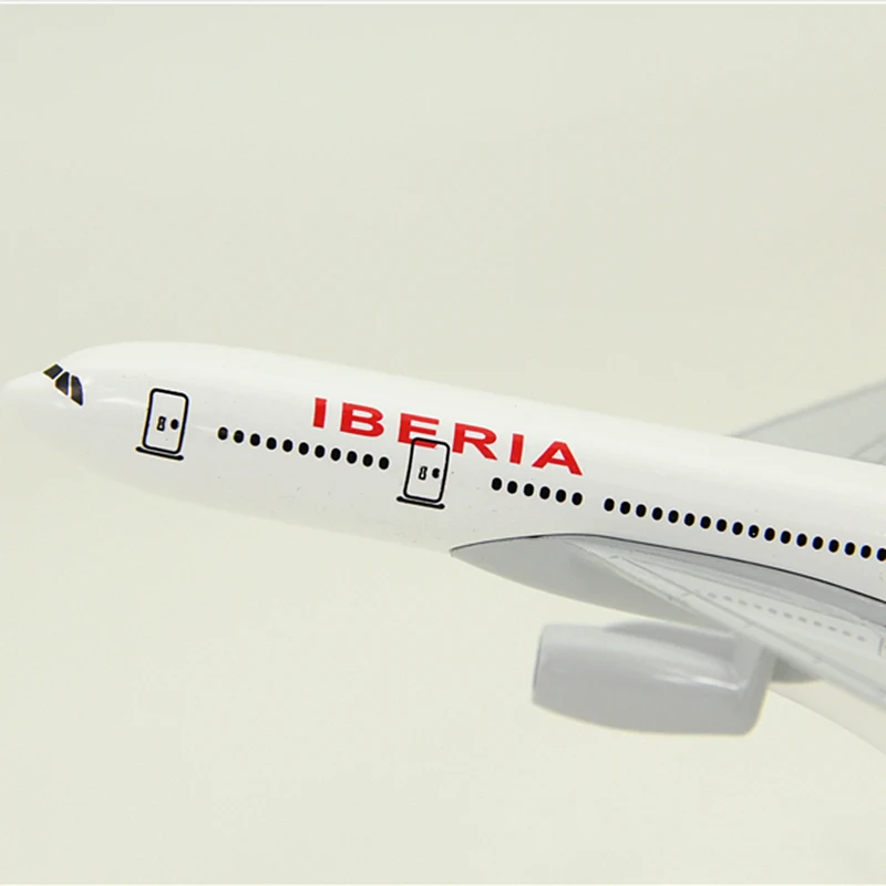 16 см 1:400 Масштаб Самолеты Аэробус A330 Испания Iberia авиакомпания модель самолета сплав литья под давлением детский подарок коллекционное украшение
