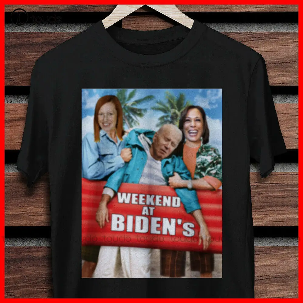 

Weekend At Bidens Joe Biden Sleepy Joe President Libtard Funny Democrat T-Shirt Custom T Shirts For Men Xs-5Xl Fashion Funny New