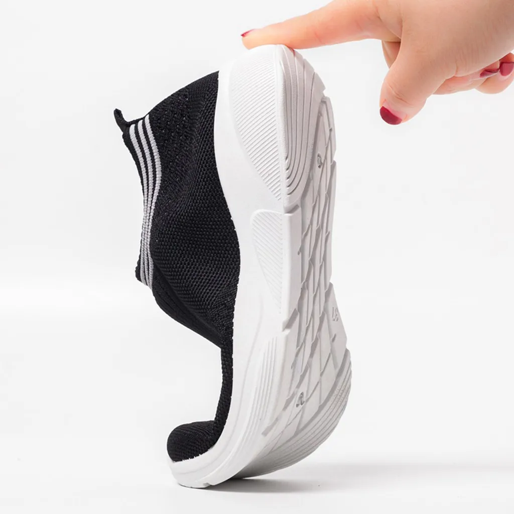 Женские кроссовки для отдыха SAGACE легкие дышащие сетчатые на платформе активного