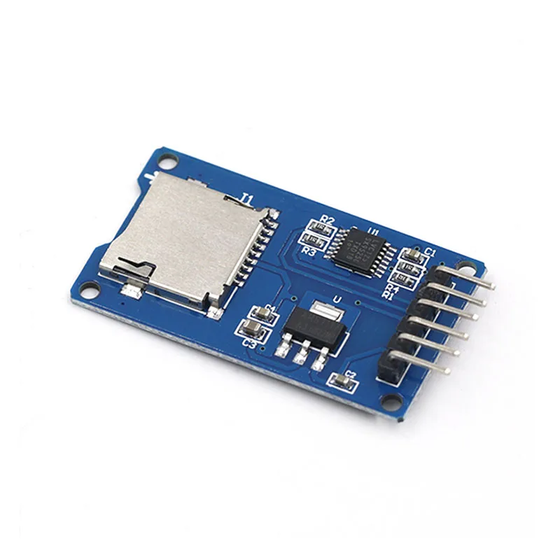Карта Micro SD плата расширения памяти TF карты защитный модуль SPI для Arduino