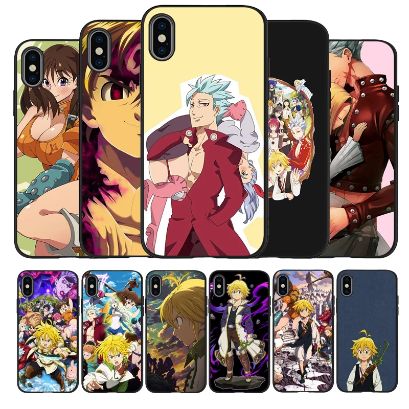 Чехол Nanatsu no Taizai Seven черный чехол из ТПУ для iphone 11 pro MAX 5 5s se 6 6s 7 8 plus x 10 XR XS | Мобильные