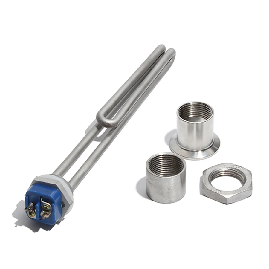 1 Inch NPT/DN25 Thread Immersion Water Heater Tube 304SUS He