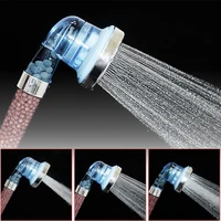 3 function adjustable showerhead high pressure jetting shower head bath nozzle