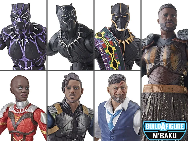 

Hasbro Genuine Marvel Legends Klaue T Chaka Killmonger Black Panther Dora Milaje 6 Inches Action Figure Model Toys