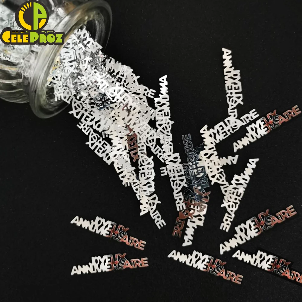 15 г номер 21 конфетти день рождения украшения блестки DIY Twenty One Brithday юбилейные