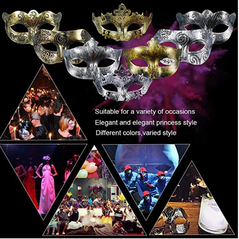 2019 Новая модная винтажная Женская и мужская пикантная маска на глаза для лица