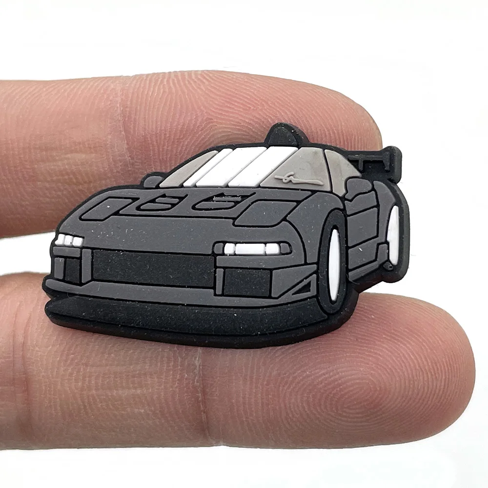 Лидер продаж 1 шт. крутой спортивный автомобиль JDM подвески для обуви из ПВХ