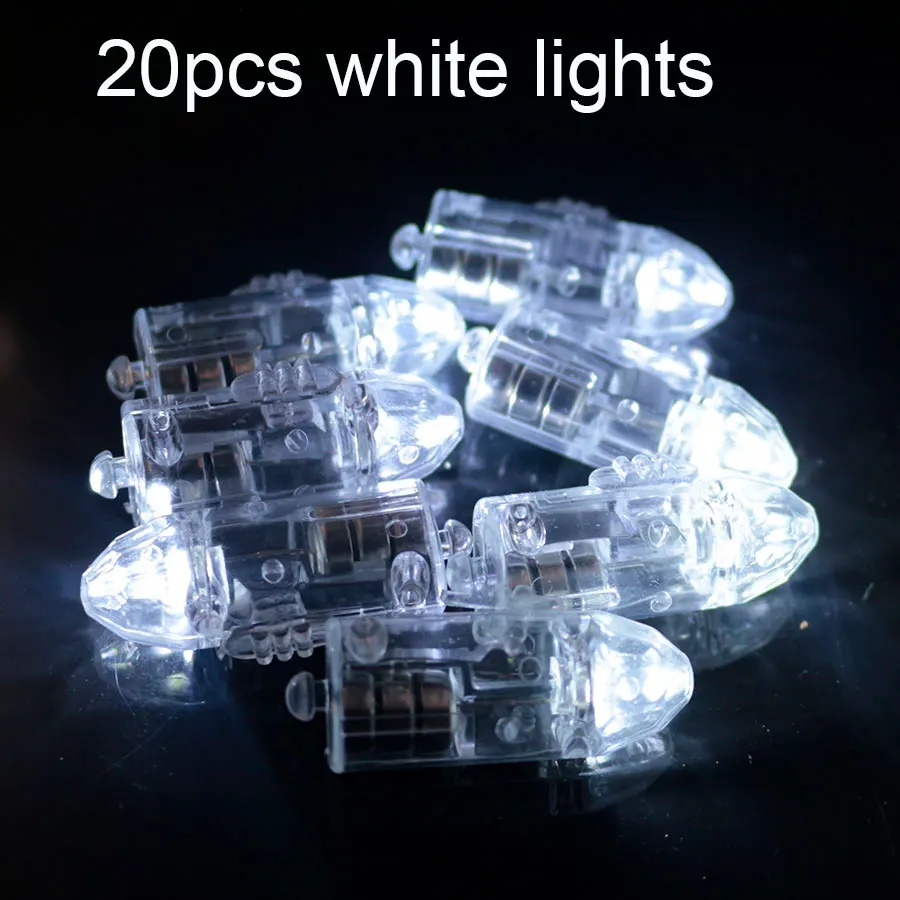 20pcs white LED 20 шт./лот 4-12 дюймов смешанный размер китайский бумажный мяч Lampion Висячие свадебные украшения белого цвета бумажные фонари абажур вечерние украшения - Цвет: 20pcs white LED